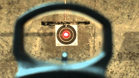red dot pistol sight