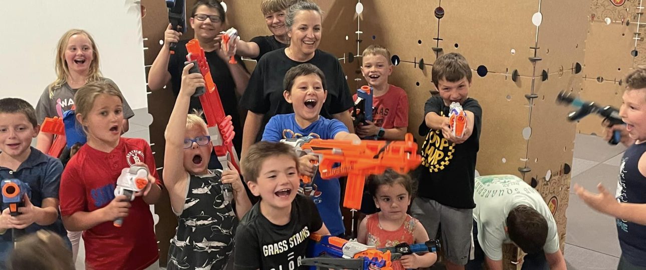 Nerf Night Out, Kids Night Out at Shin Gan Dojo and Urban Defense Academy in Liberty Hill, Texas 78642