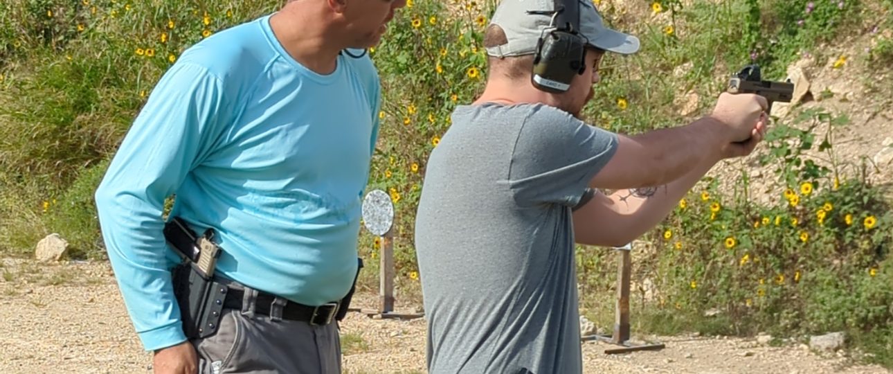 handgun instruction at Urban Defense Academy