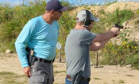 handgun instruction at Urban Defense Academy