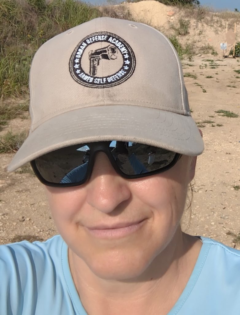 Gigi Simmons, Director and Range Safety Officer at Urban Defense Academy in Liberty Hill, TX